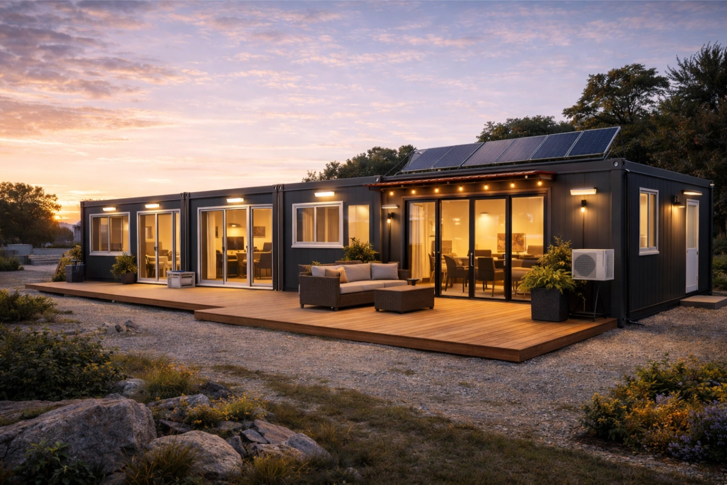 Container coibentato per ufficio