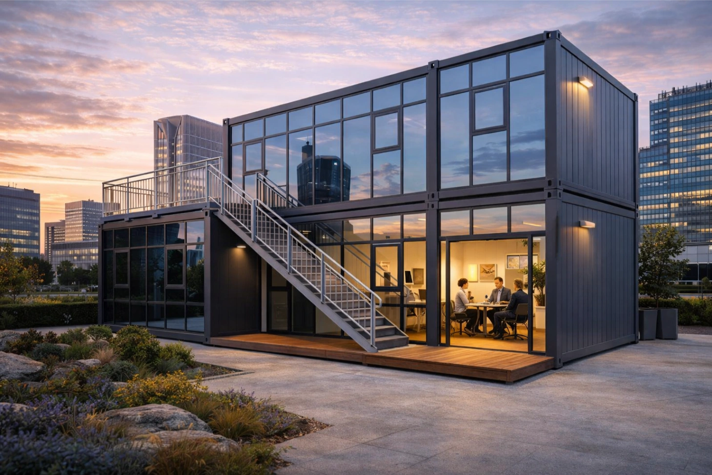 Container coibentato per ufficio